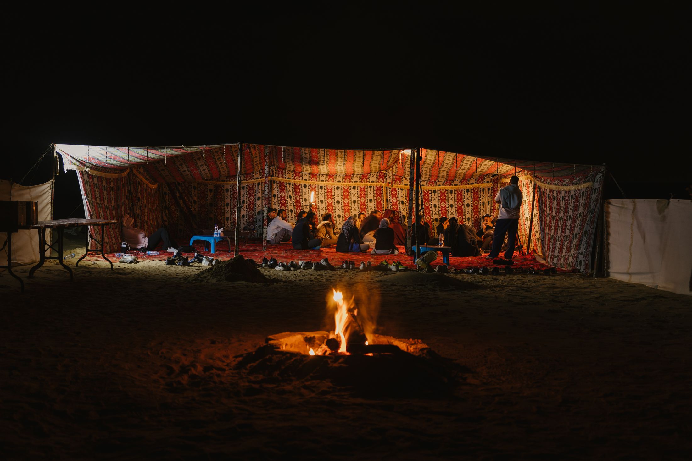 Camp life in Faiyum